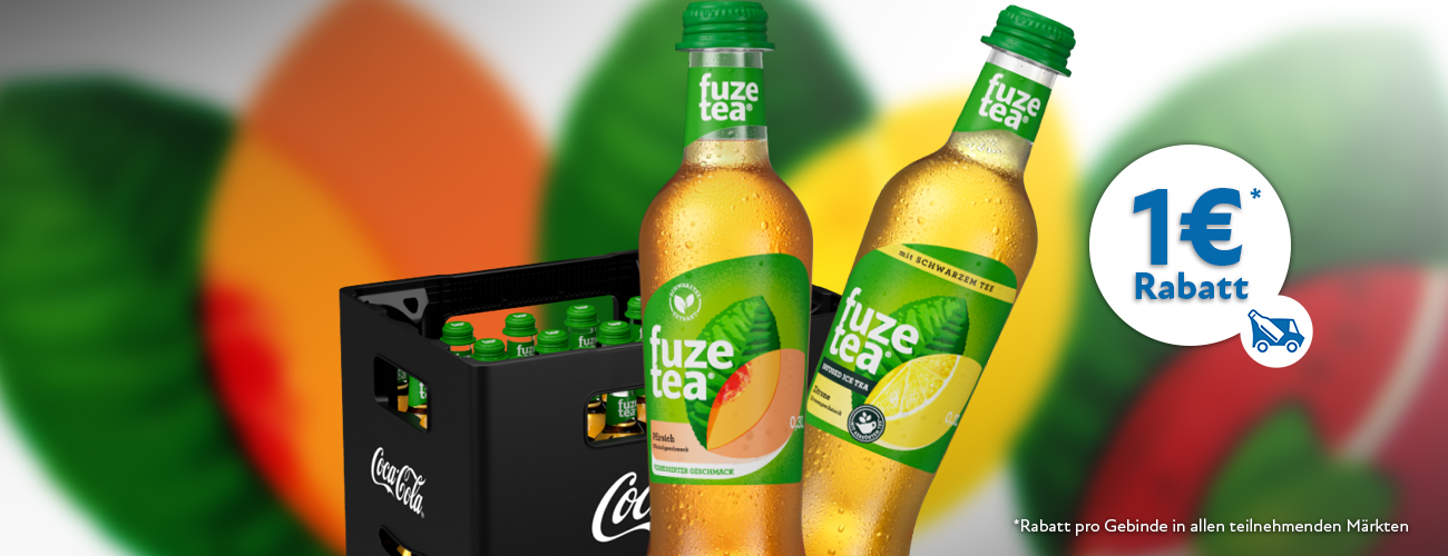 Fuze Tea Rabattaktion 1 Euro - KW 10 und 11 in 2026